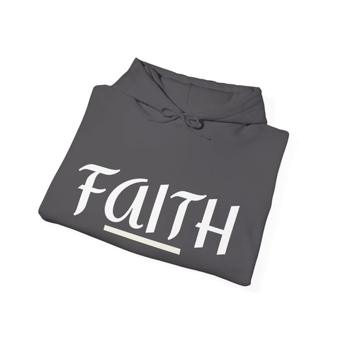 UNISEX - FAITH Pullover Hooded Sweatshirt
