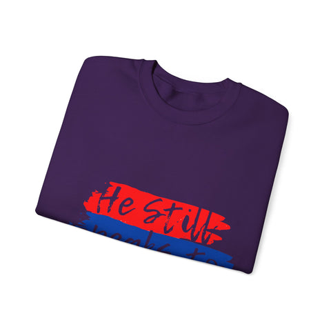 He Still Speaks to Storms Sweatshirt