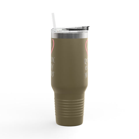 "Mom: Queen of My Heart" White Tumbler- Celebrating Mothers on this special Mother's Day