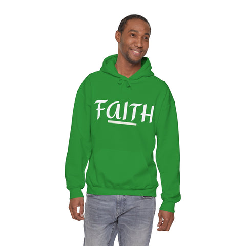 UNISEX - FAITH Pullover Hooded Sweatshirt
