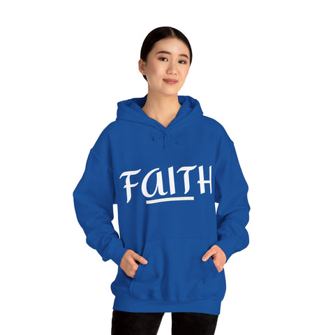UNISEX - FAITH Pullover Hooded Sweatshirt