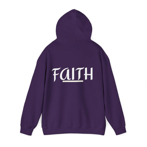 UNISEX - FAITH Pullover Hooded Sweatshirt