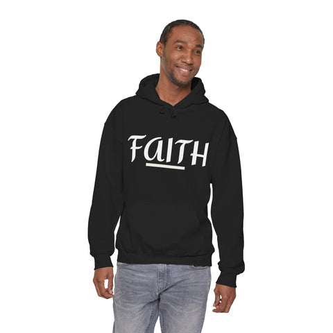 UNISEX - FAITH Pullover Hooded Sweatshirt