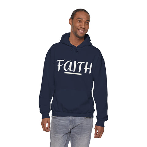 UNISEX - FAITH Pullover Hooded Sweatshirt