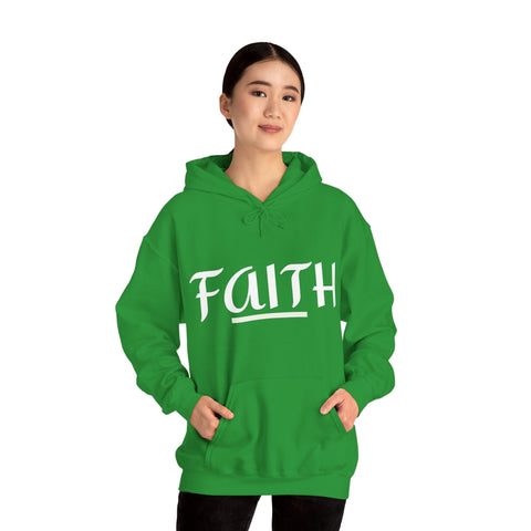 UNISEX - FAITH Pullover Hooded Sweatshirt