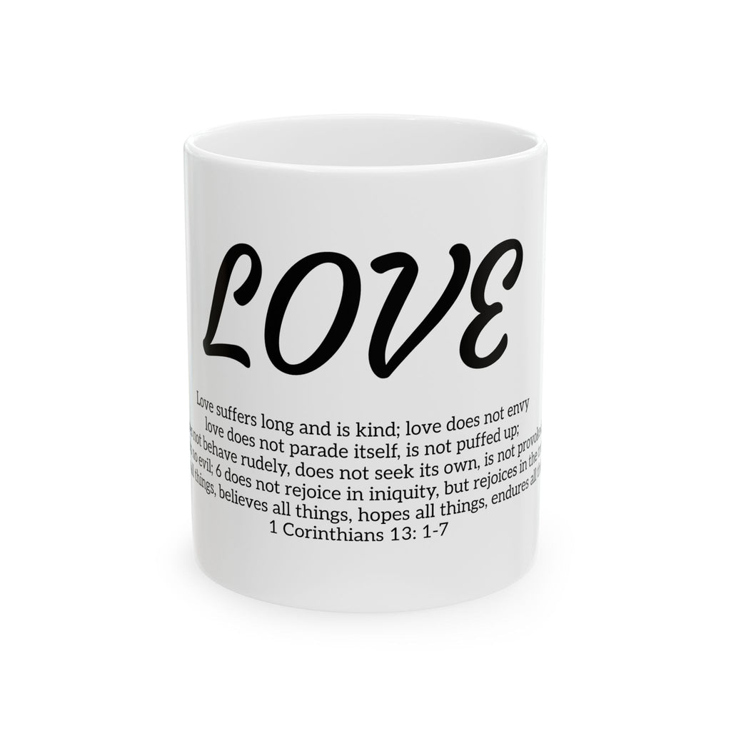 Ceramic Mug, LOVE