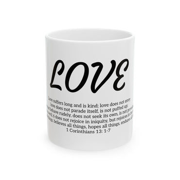 Ceramic Mug, LOVE