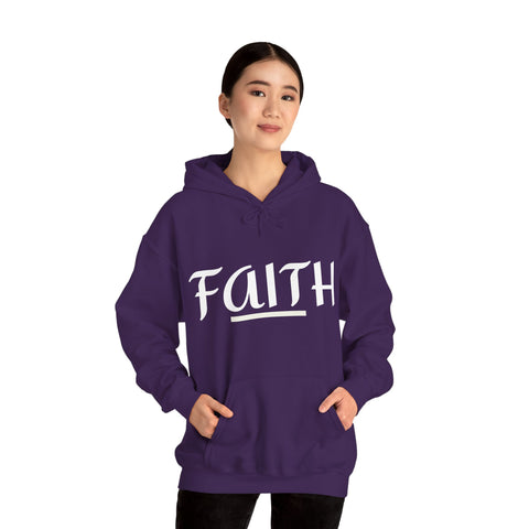 UNISEX - FAITH Pullover Hooded Sweatshirt