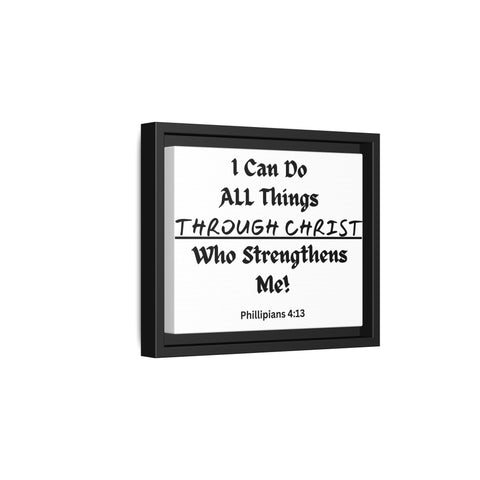 Faith Based Wall Art:  Can Do All Things Through Christ