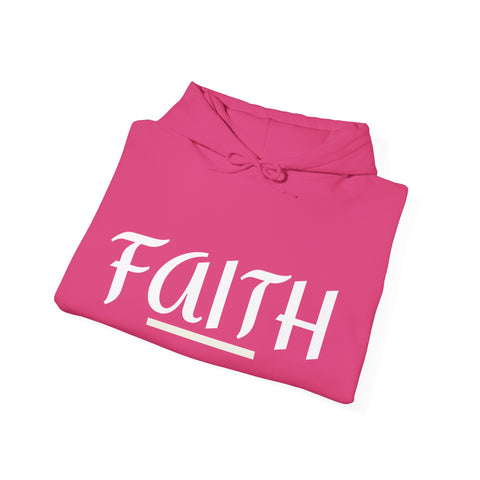 UNISEX - FAITH Pullover Hooded Sweatshirt