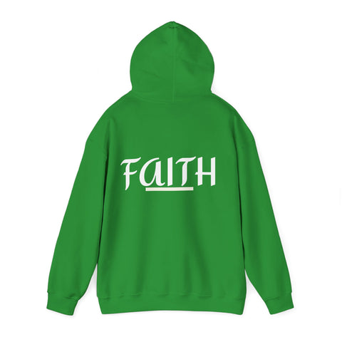 UNISEX - FAITH Pullover Hooded Sweatshirt