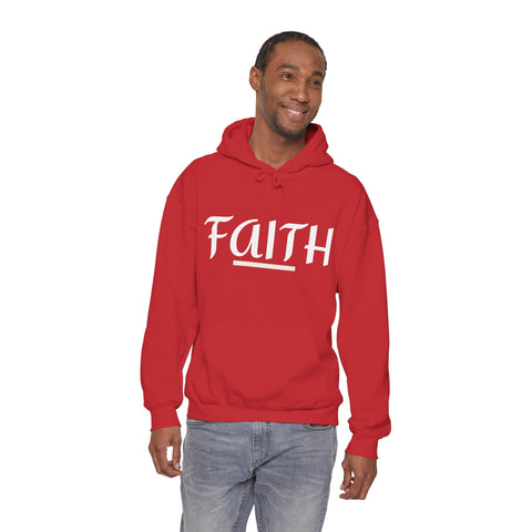 UNISEX - FAITH Pullover Hooded Sweatshirt