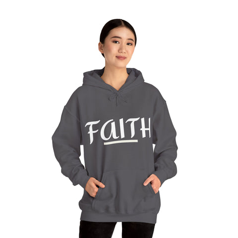 UNISEX - FAITH Pullover Hooded Sweatshirt