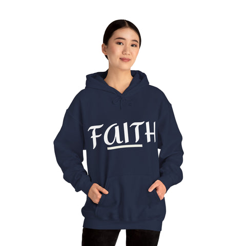 UNISEX - FAITH Pullover Hooded Sweatshirt