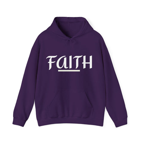 UNISEX - FAITH Pullover Hooded Sweatshirt