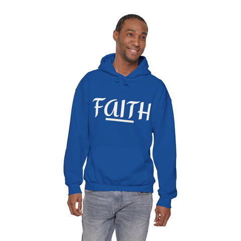 UNISEX - FAITH Pullover Hooded Sweatshirt