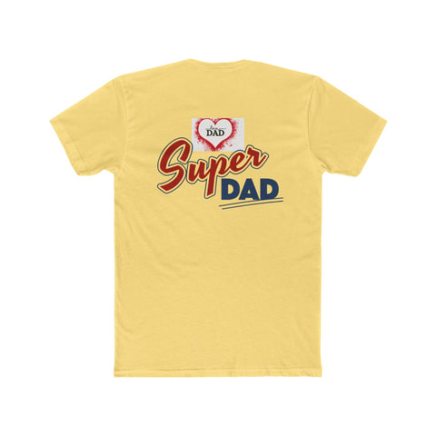 Super Dad T-Shirt — Heart 'Dad' Graphic Father's Day Tee