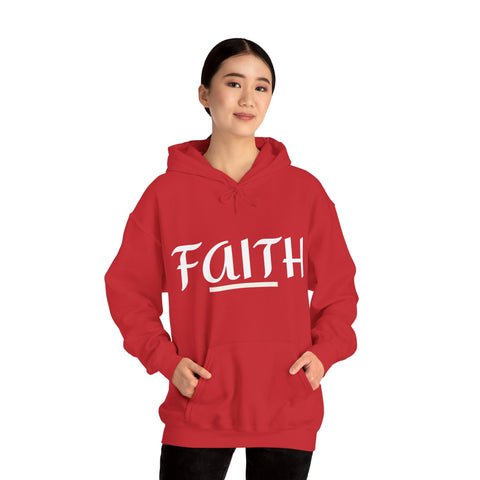 UNISEX - FAITH Pullover Hooded Sweatshirt