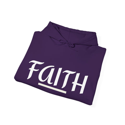 UNISEX - FAITH Pullover Hooded Sweatshirt