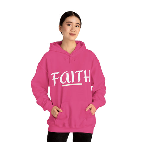 UNISEX - FAITH Pullover Hooded Sweatshirt