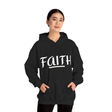 UNISEX - FAITH Pullover Hooded Sweatshirt